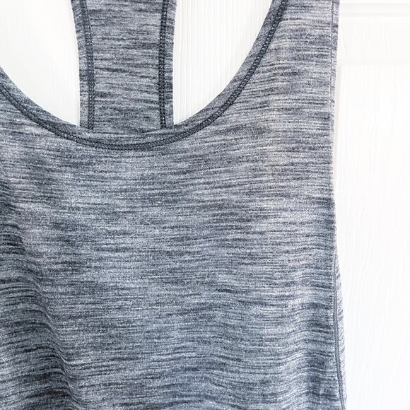 Lululemon On Track Tank in Heathered Black - Picture 2 of 5